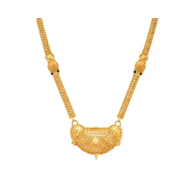 Antique Filigree Gold Designer Necklace